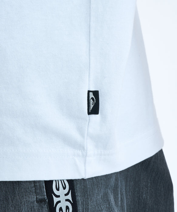 QUIKSILVER メンズ BW MERCURY BOX ST Tシャツ 【2026年春夏モデル】 WHT / XL