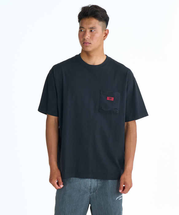 QUIKSILVER メンズ BW MERCURY POCKET ST Tシャツ 【2026年春夏モデル】 BLK1 / XL