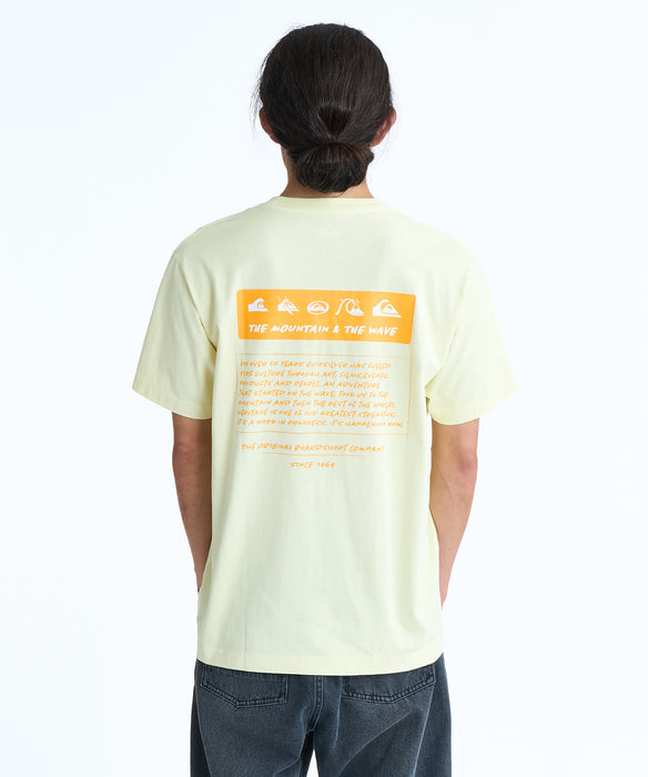QUIKSILVER メンズ BW HISTORY FRAME ST Tシャツ 【2026年春夏モデル】 LYW / XL