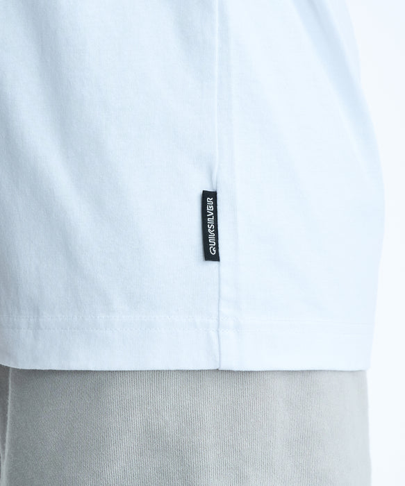 QUIKSILVER メンズ BW HISTORY FRAME ST Tシャツ 【2026年春夏モデル】 WHT / XL