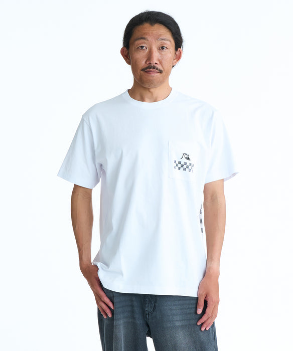 QUIKSILVER メンズ BW BUBBLE ST 半袖コットンTシャツ レギュラー QUIKSILVER メンズ BW BUBBLE ST 半袖コットンTシャツ レギュラー