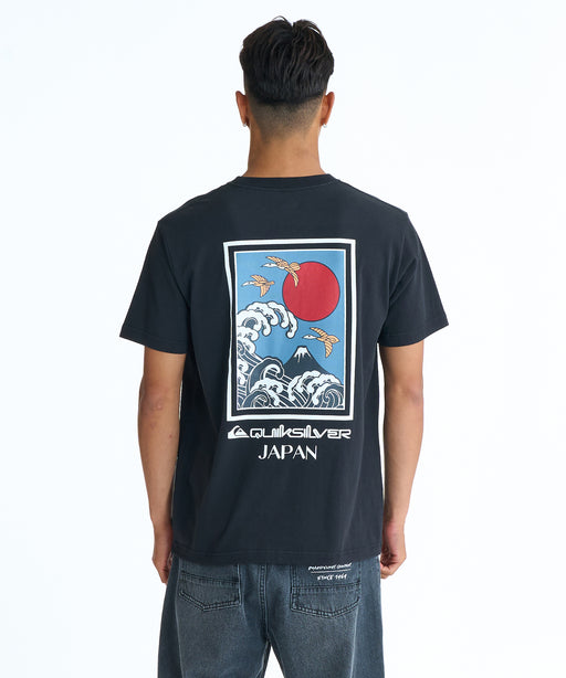 QUIKSILVER メンズ QS JP REGION ST Tシャツ 【2026年春夏モデル】 BLK / XL