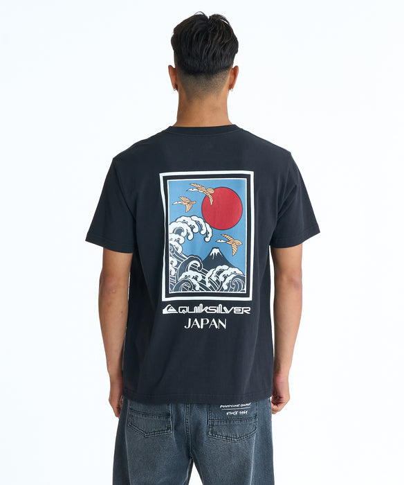 QUIKSILVER メンズ QS JP REGION ST Tシャツ 【2026年春夏モデル】 BLK / XL