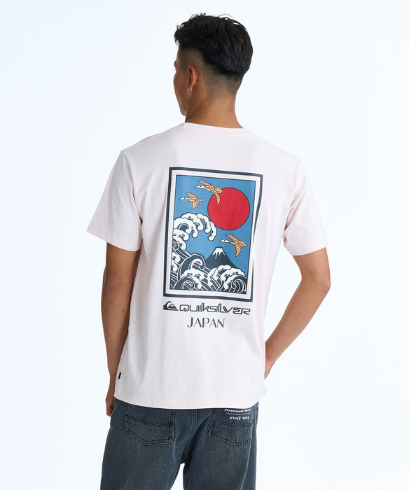 QUIKSILVER メンズ QS JP REGION ST Tシャツ 【2026年春夏モデル】 PNK / XL