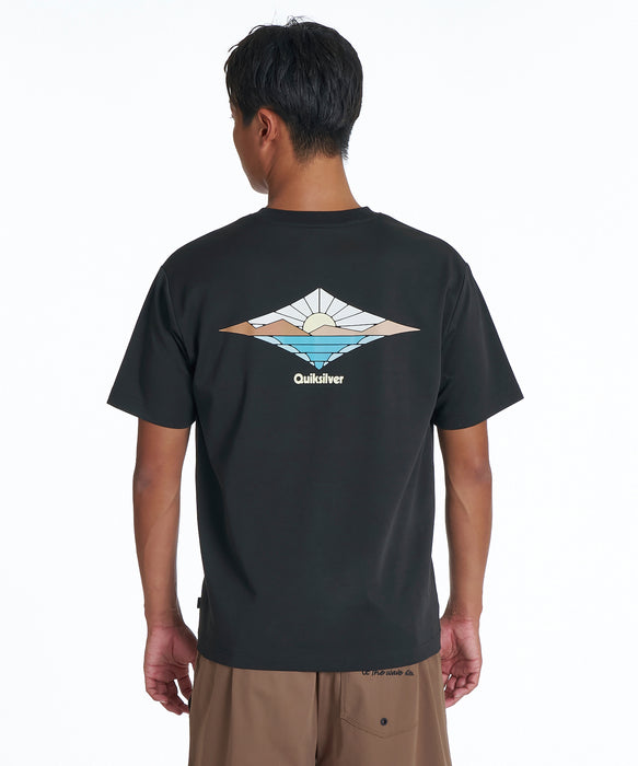 QUIKSILVER メンズ OUTDOOR SURF ST Tシャツ 【2026年夏モデル】 BLK / XL