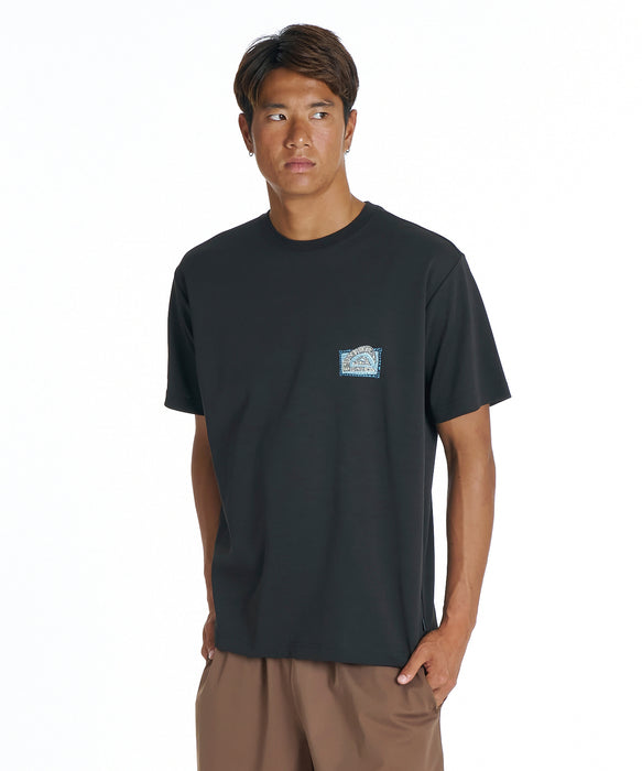 QUIKSILVER メンズ HERITAGE ST Tシャツ 【2026年夏モデル】 BLK / XL