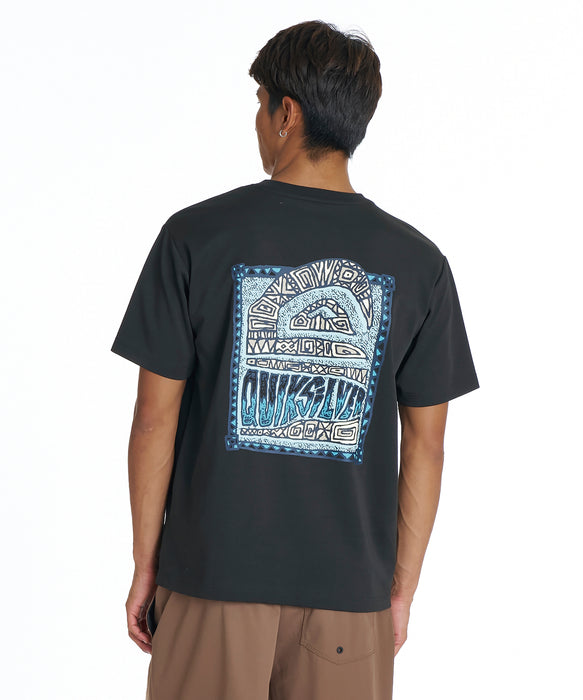 QUIKSILVER メンズ HERITAGE ST Tシャツ 【2026年夏モデル】 BLK / XL