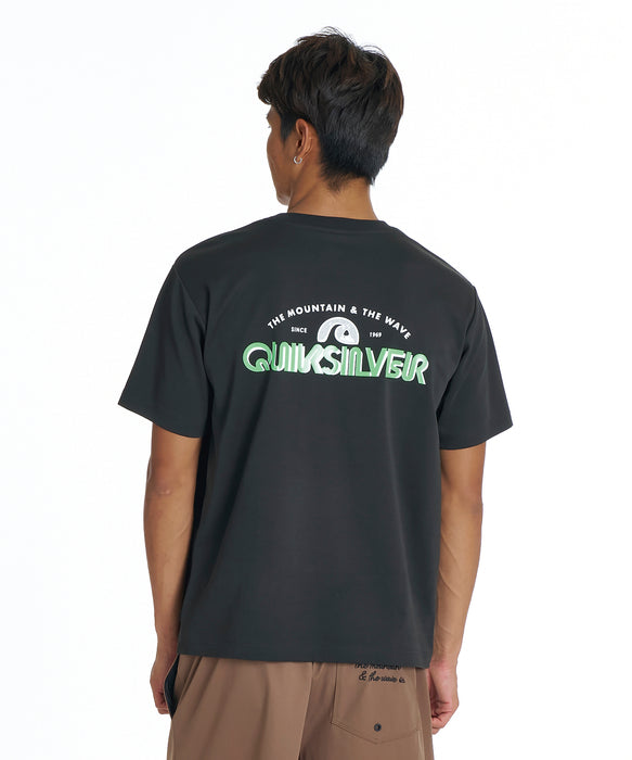 QUIKSILVER メンズ EV CORPO CLASSIC ST Tシャツ 【2026年夏モデル】 BLK / XL