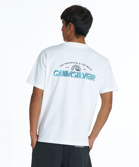 QUIKSILVER メンズ EV CORPO CLASSIC ST Tシャツ 【2026年夏モデル】 WHT / XL