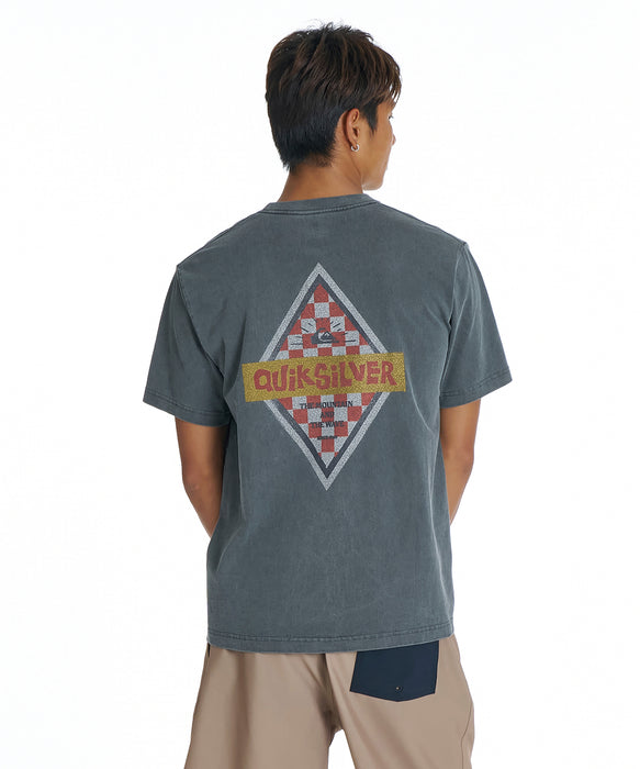 QUIKSILVER メンズ VINTAGE LK ST Tシャツ 【2026年夏モデル】 BLK / XL