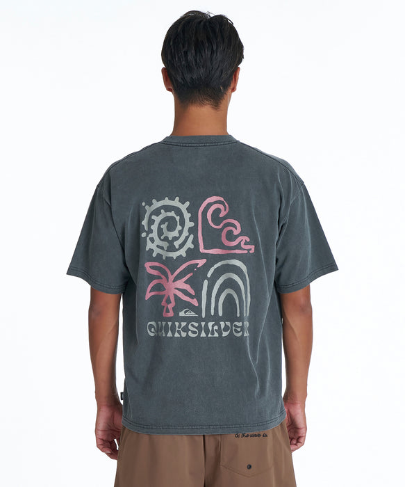 QUIKSILVER メンズ URBAN NOMAD ST Tシャツ 【2026年夏モデル】 BLK / XL