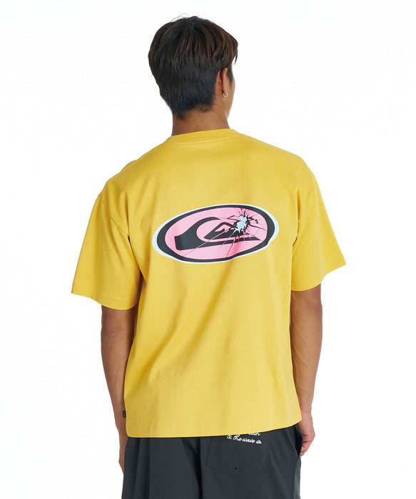 QUIKSILVER メンズ FRACTURED WAVE ST Tシャツ 【2026年夏モデル】 MST / XL