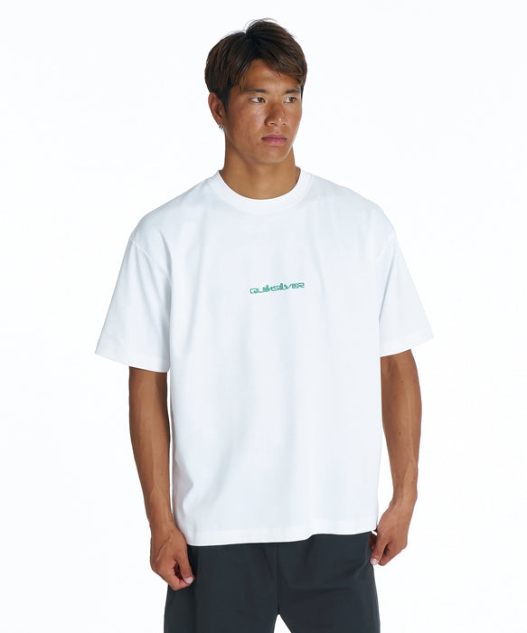 QUIKSILVER メンズ FRACTURED WAVE ST Tシャツ 【2026年夏モデル】 WHT / XL