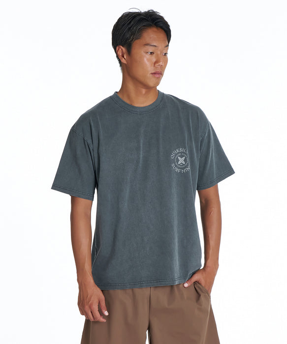 QUIKSILVER メンズ SURF MIND ST Tシャツ 【2026年夏モデル】 BLK / XL
