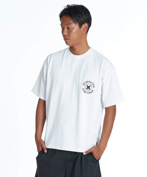 QUIKSILVER メンズ SURF MIND ST Tシャツ 【2026年夏モデル】 WHT / XL