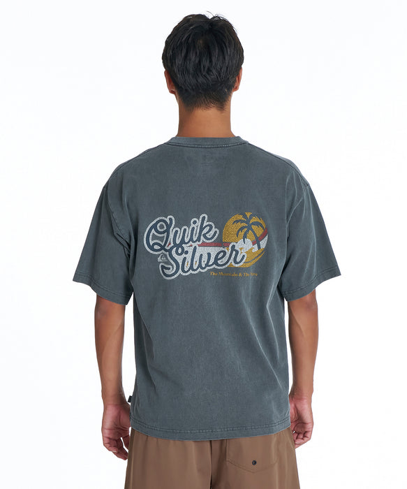 QUIKSILVER メンズ IVG SURF ST Tシャツ 【2026年夏モデル】 BLK / XL