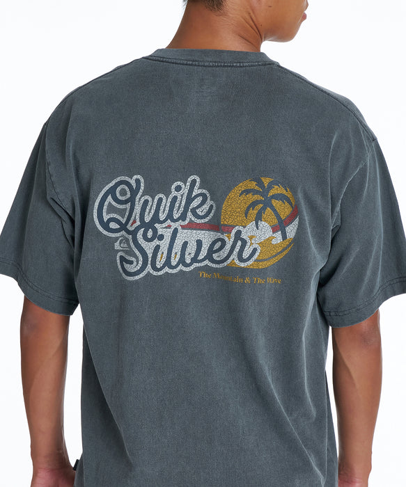 QUIKSILVER メンズ IVG SURF ST Tシャツ 【2026年夏モデル】 BLK / XL