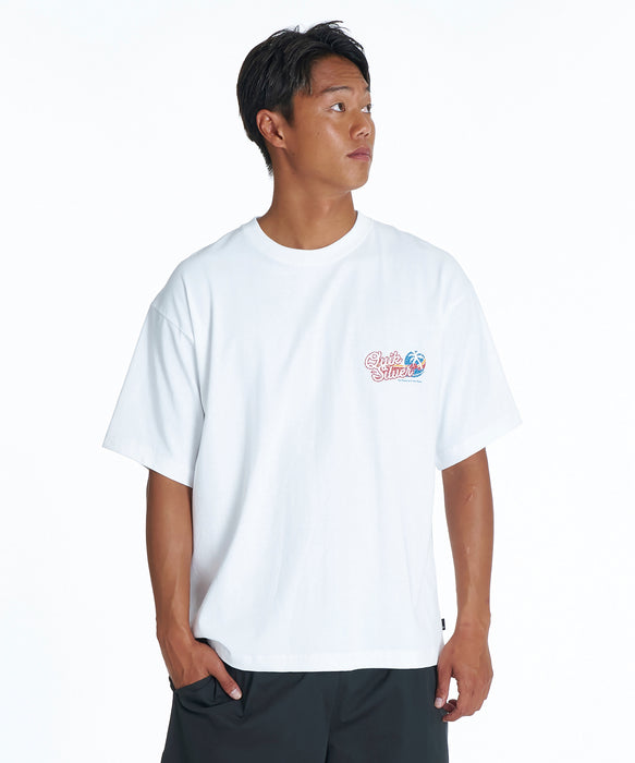 QUIKSILVER メンズ IVG SURF ST Tシャツ 【2026年夏モデル】 WHT / XL