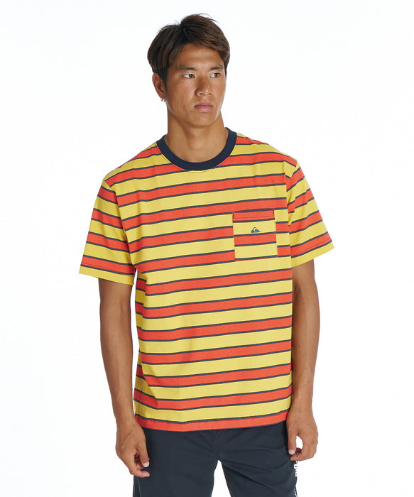 QUIKSILVER メンズ QS BORDER ST Tシャツ 【2026年夏モデル】 MST / XL