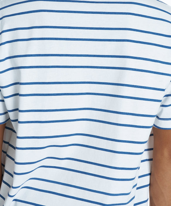 QUIKSILVER メンズ QS BORDER ST Tシャツ 【2026年夏モデル】 WHT / XL