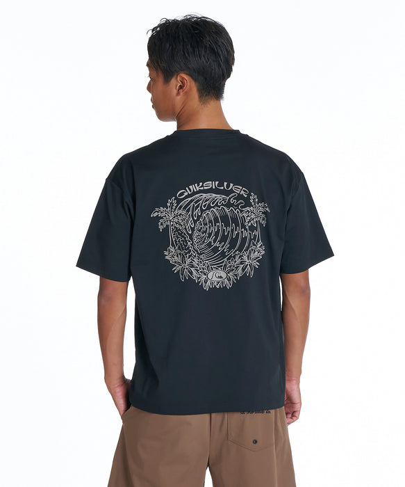 QUIKSILVER メンズ INSIDE SECTION ST Tシャツ 【2026年夏モデル】 BLK / XL