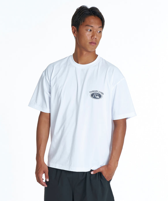 QUIKSILVER メンズ INSIDE SECTION ST Tシャツ 【2026年夏モデル】 WHT / XL