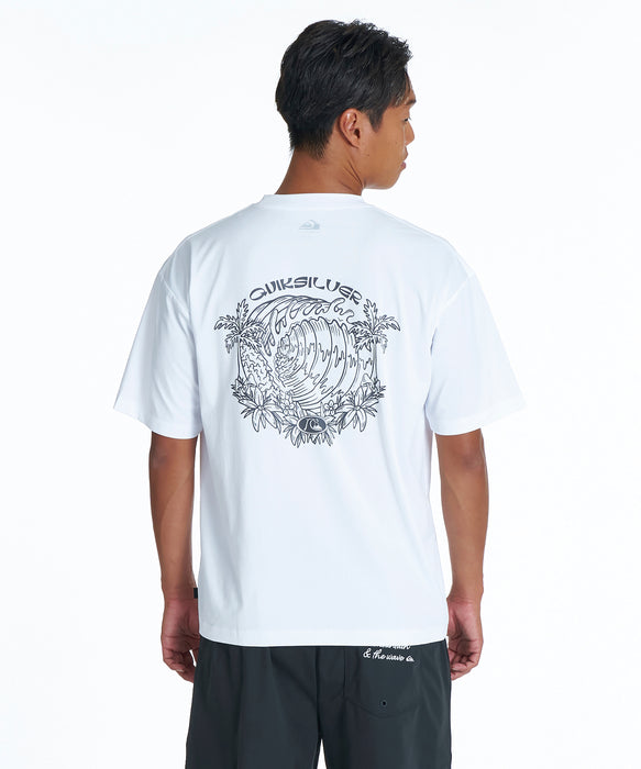 QUIKSILVER メンズ INSIDE SECTION ST Tシャツ 【2026年夏モデル】 WHT / XL
