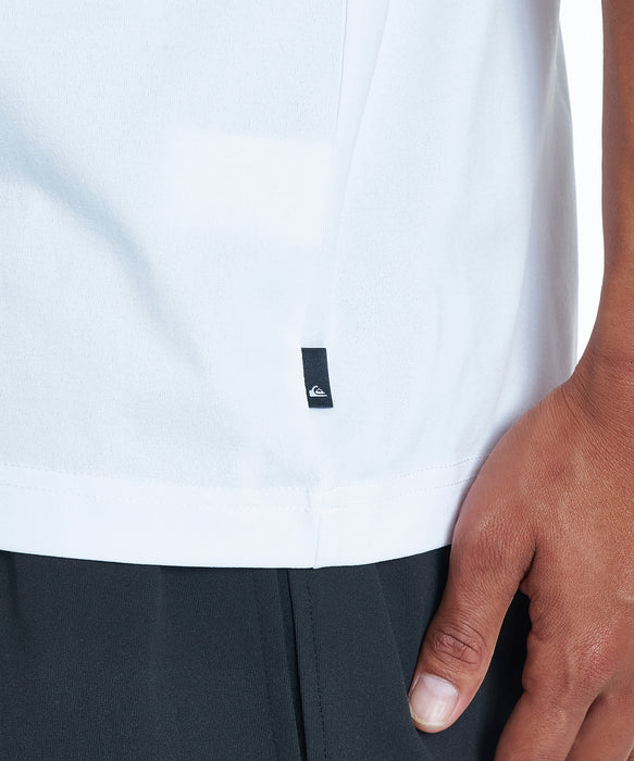 QUIKSILVER メンズ INSIDE SECTION ST Tシャツ 【2026年夏モデル】 WHT / XL