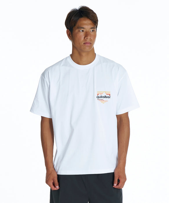 QUIKSILVER メンズ HORIZON FADE ST Tシャツ 【2026年夏モデル】 WHT / XL