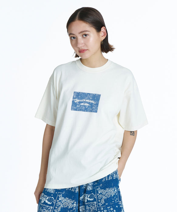 QUIKSILVER メンズ MERCURY PAISLEY BOX ST Tシャツ 【2026年夏モデル】 WHT / L