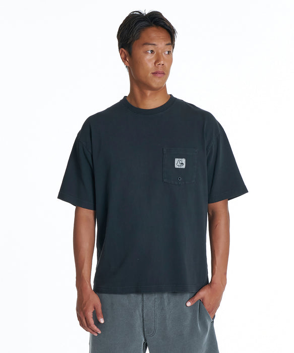 QUIKSILVER メンズ DNA BUBBLE POCKET ST Tシャツ 【2026年夏モデル】 BLK / XL