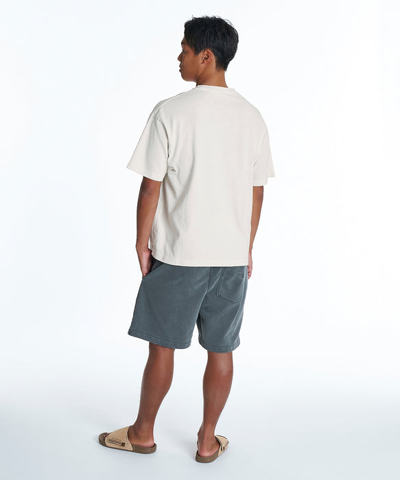 QUIKSILVER メンズ DNA BUBBLE POCKET ST 半袖ワンポイントTシャツ ルーズフィット【2026年夏モデル】