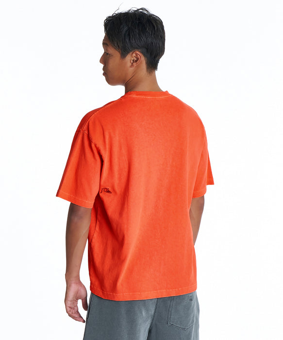 QUIKSILVER メンズ DNA BUBBLE POCKET ST 半袖ワンポイントTシャツ ルーズフィット【2026年夏モデル】