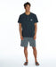 QUIKSILVER メンズ DNA BUBBLE HENLY ST Tシャツ 【2026年夏モデル】 BLK / XL