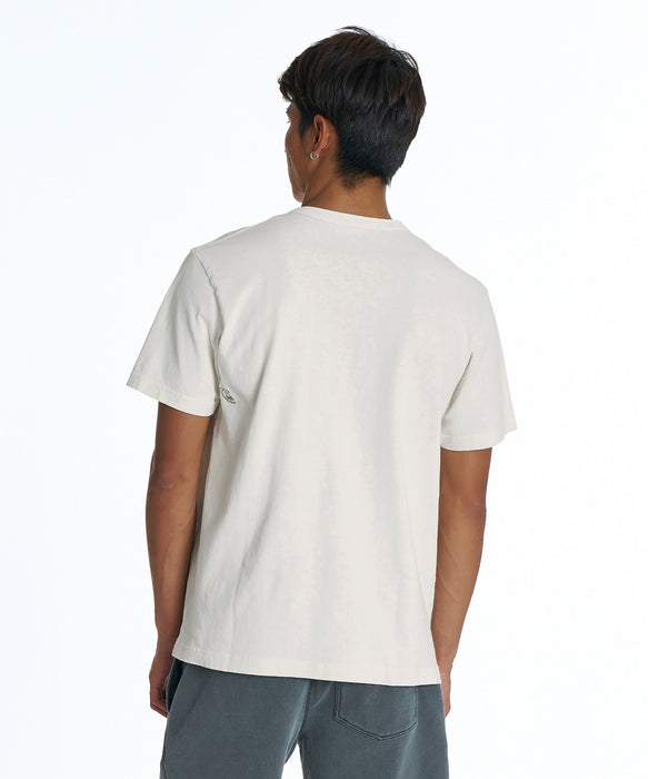 QUIKSILVER メンズ DNA BUBBLE HENLY ST ヘンリーネック 半袖Tシャツ レギュラーフィット【2026年夏モデル】