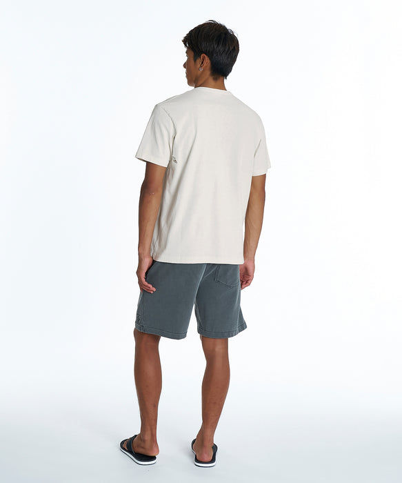 QUIKSILVER メンズ DNA BUBBLE HENLY ST ヘンリーネック 半袖Tシャツ レギュラーフィット【2026年夏モデル】