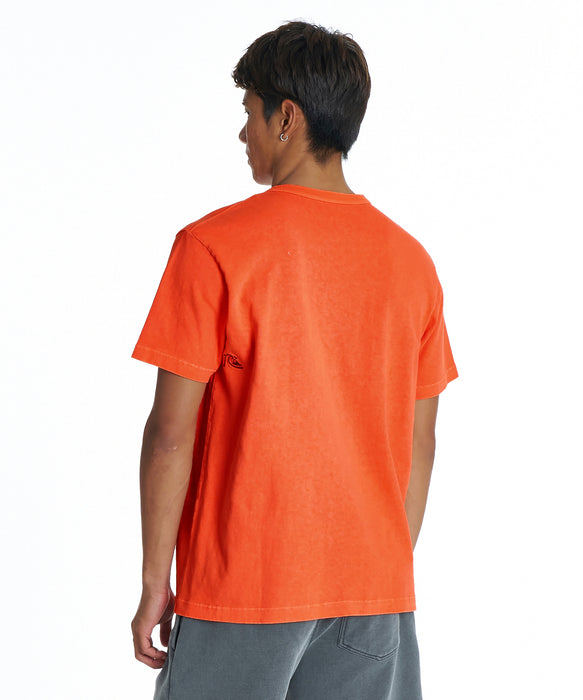 QUIKSILVER メンズ DNA BUBBLE HENLY ST ヘンリーネック 半袖Tシャツ レギュラーフィット【2026年夏モデル】