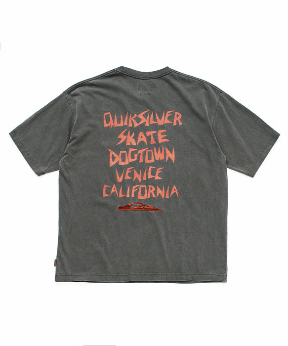 匿名様　オーダー商品 メンズ DTQS PG LETTER PRINT ST 半袖コットンTシャツ バックロゴ