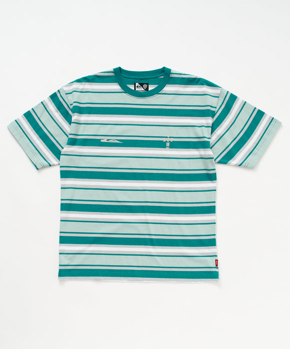メンズ DTQS BORDER ST ボーダー半袖Tシャツ ルーズフィット【2026年夏