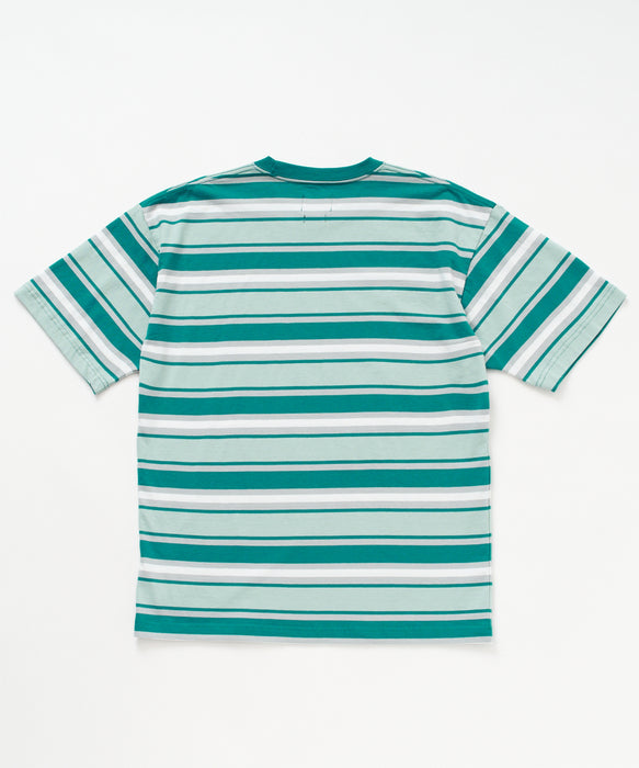 メンズ DTQS BORDER ST ボーダー半袖Tシャツ ルーズフィット【2026年夏