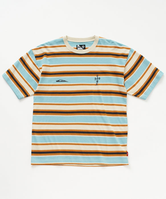 メンズ DTQS BORDER ST ボーダー半袖Tシャツ ルーズフィット【2026年夏