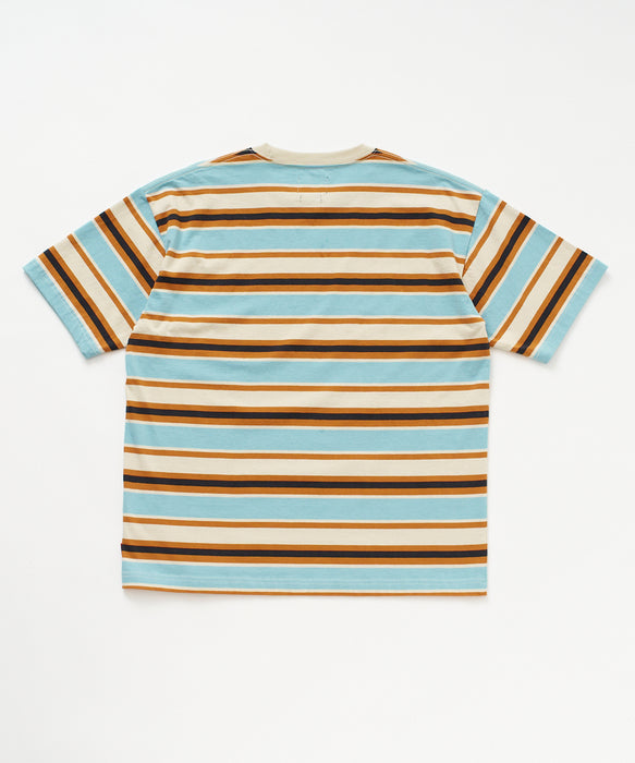メンズ DTQS BORDER ST ボーダー半袖Tシャツ ルーズフィット【2026年夏