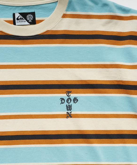 メンズ DTQS BORDER ST ボーダー半袖Tシャツ ルーズフィット【2026年夏