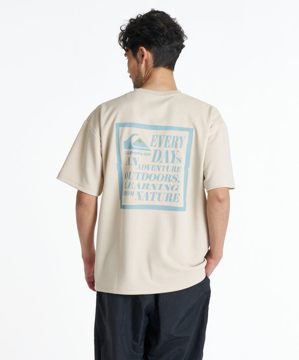 QUIKSILVER メンズ NATURE BOX ST Tシャツ 【2026年秋冬モデル】 BGE / XL