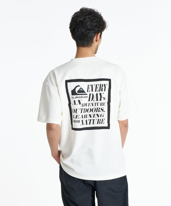 QUIKSILVER メンズ NATURE BOX ST Tシャツ 【2026年秋冬モデル】 WHT / XL