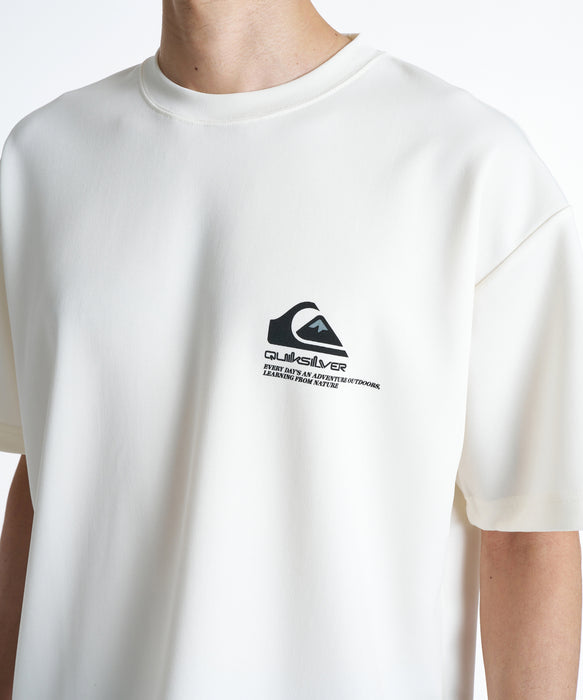 QUIKSILVER メンズ NATURE BOX ST Tシャツ 【2026年秋冬モデル】 WHT / XL