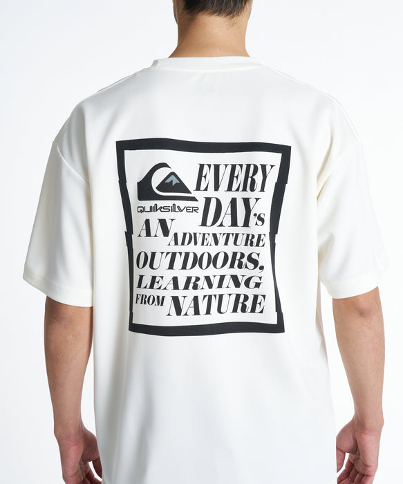 QUIKSILVER メンズ NATURE BOX ST Tシャツ 【2026年秋冬モデル】 WHT / XL