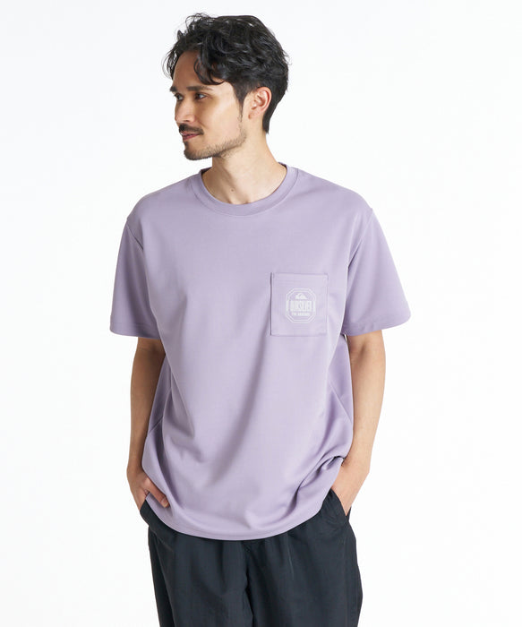 QUIKSILVER メンズ ACE CHEST ST Tシャツ 【2026年秋冬モデル】 PUR / XL