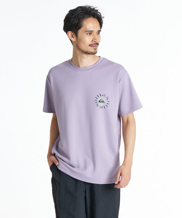 QUIKSILVER メンズ NEON BLUES ST Tシャツ 【2026年秋冬モデル】 PUR / XL