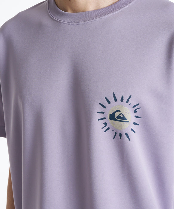 QUIKSILVER メンズ NEON BLUES ST Tシャツ 【2026年秋冬モデル】 PUR / XL